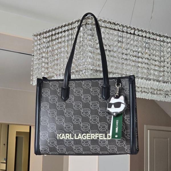 Karl_lagerfeld textured ikon large structured totebag(BS)