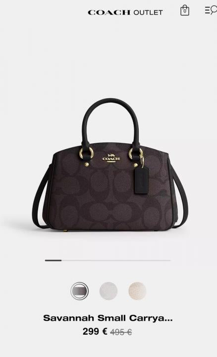Coach_savannah small carryall(BS)