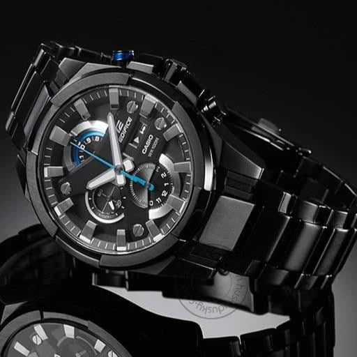 Casio Edifice Chronograph Black Dial Stainless Steel Men's watch