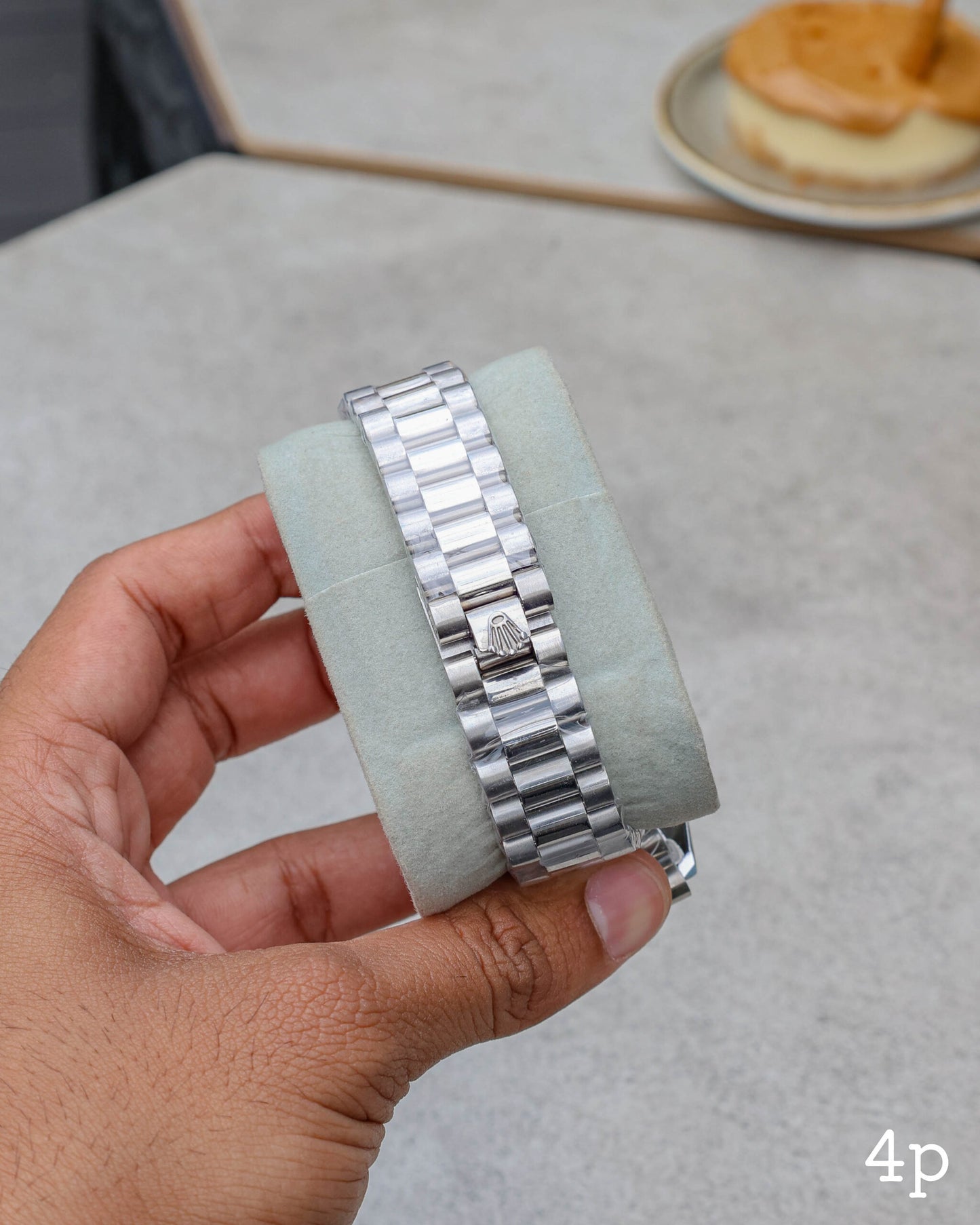 Day Date Silver White