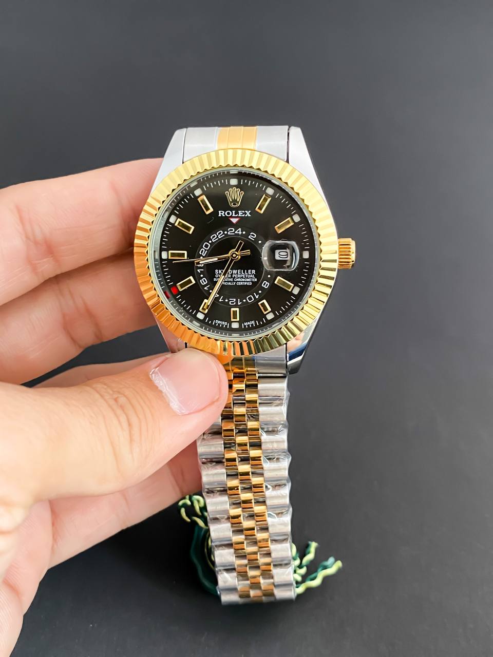 Silver Gold Black Celebrity Edition watch RW0321