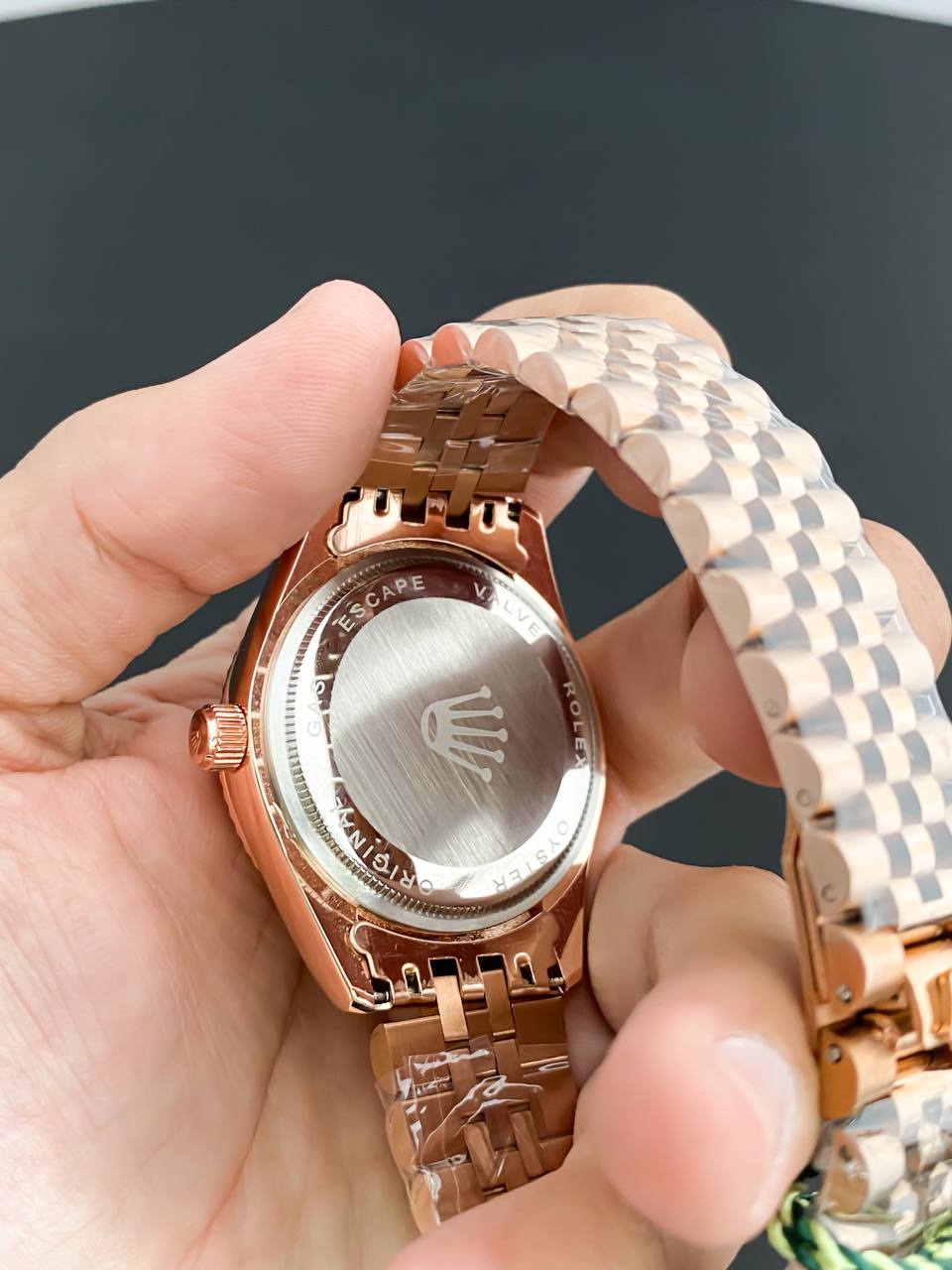 Rose Gold Black Celebrity Edition watch RW0321