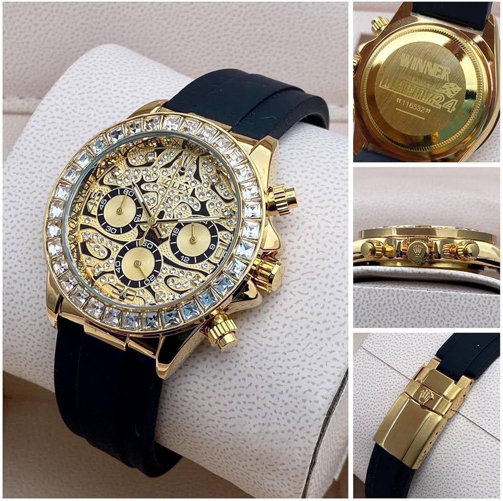 Tiger Edition gold Black watch RW04697