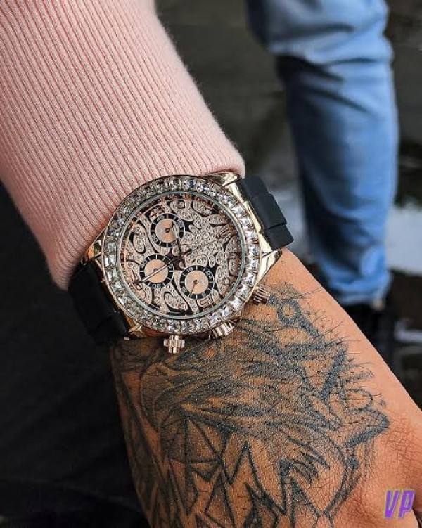 Rose Gold Tiger Celebrity Edition watch RW321
