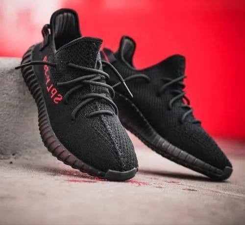 Adidas yeezy sply 350 V2 Black Red With Full Accessories kit
