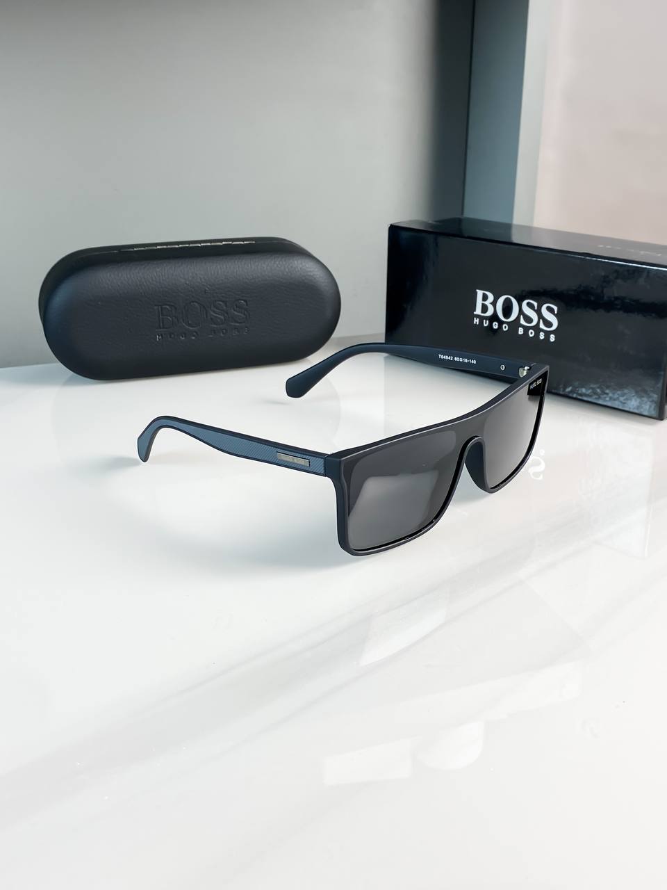 Hugo Boss Grey Black With Original kit