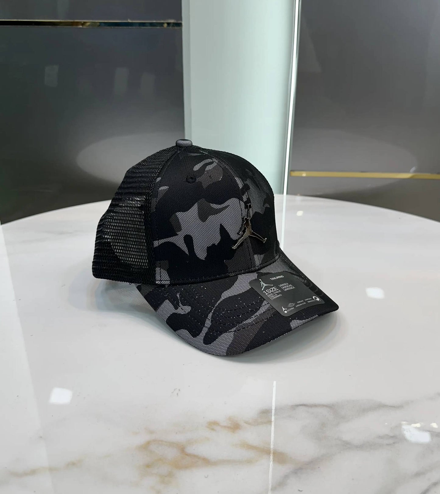 Jordann Military Grey Printed Premium Imported Cap