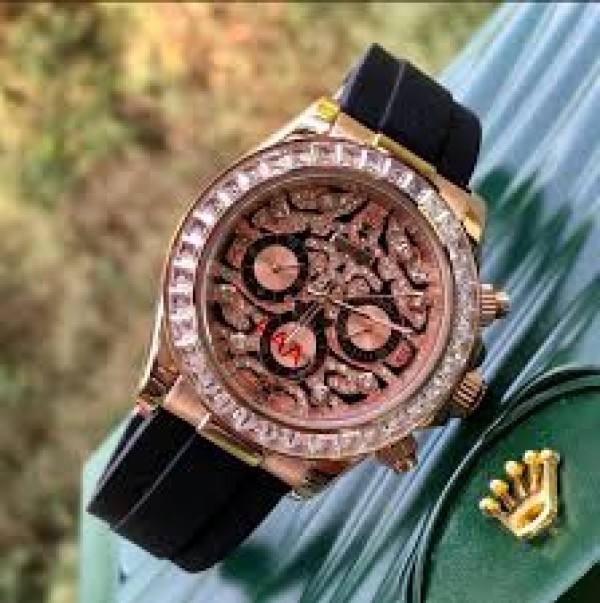 Rose Gold Tiger Celebrity Edition watch RW321