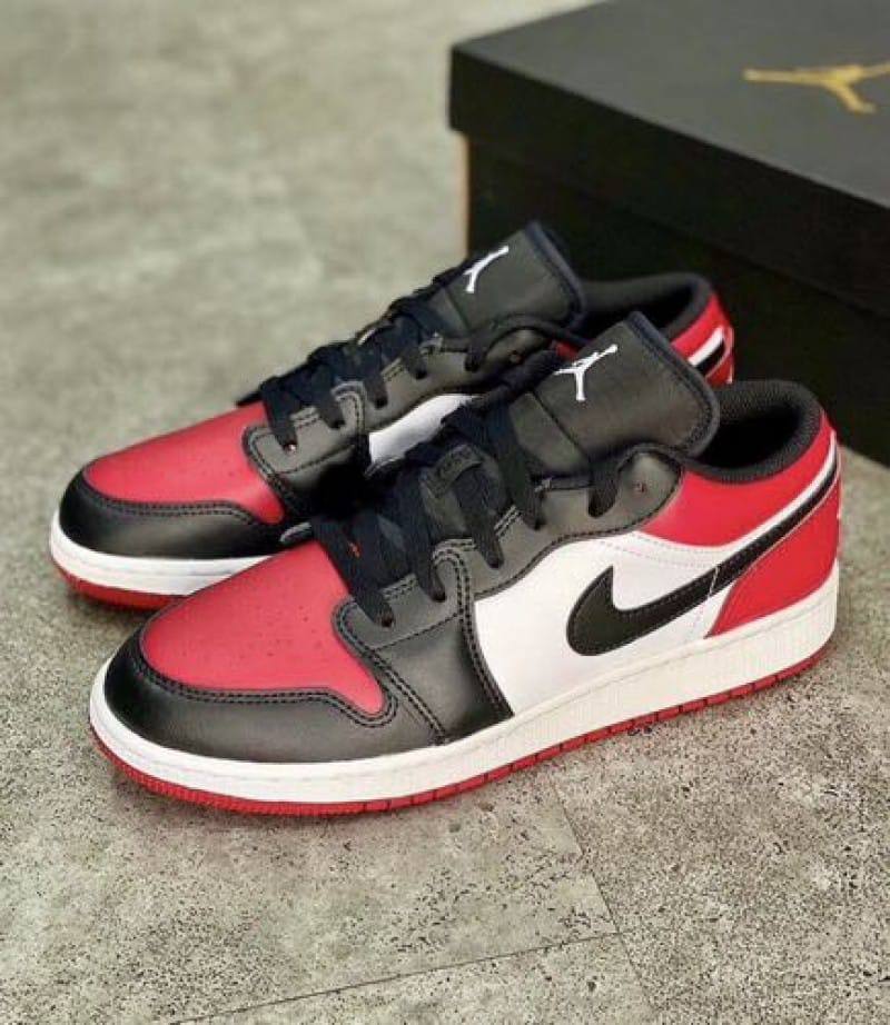 Jordan 1 Low Bred Toe
