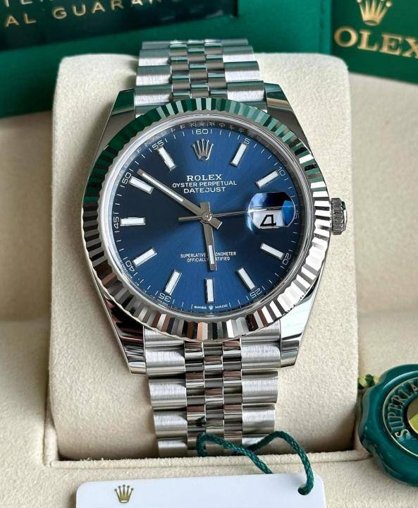 Silver Blue Celebrity Edition watch RW0321