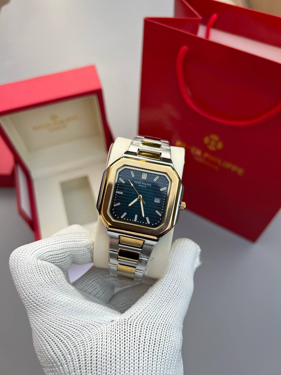 Gold Silver Two Tone Black Metal Belt PP0789