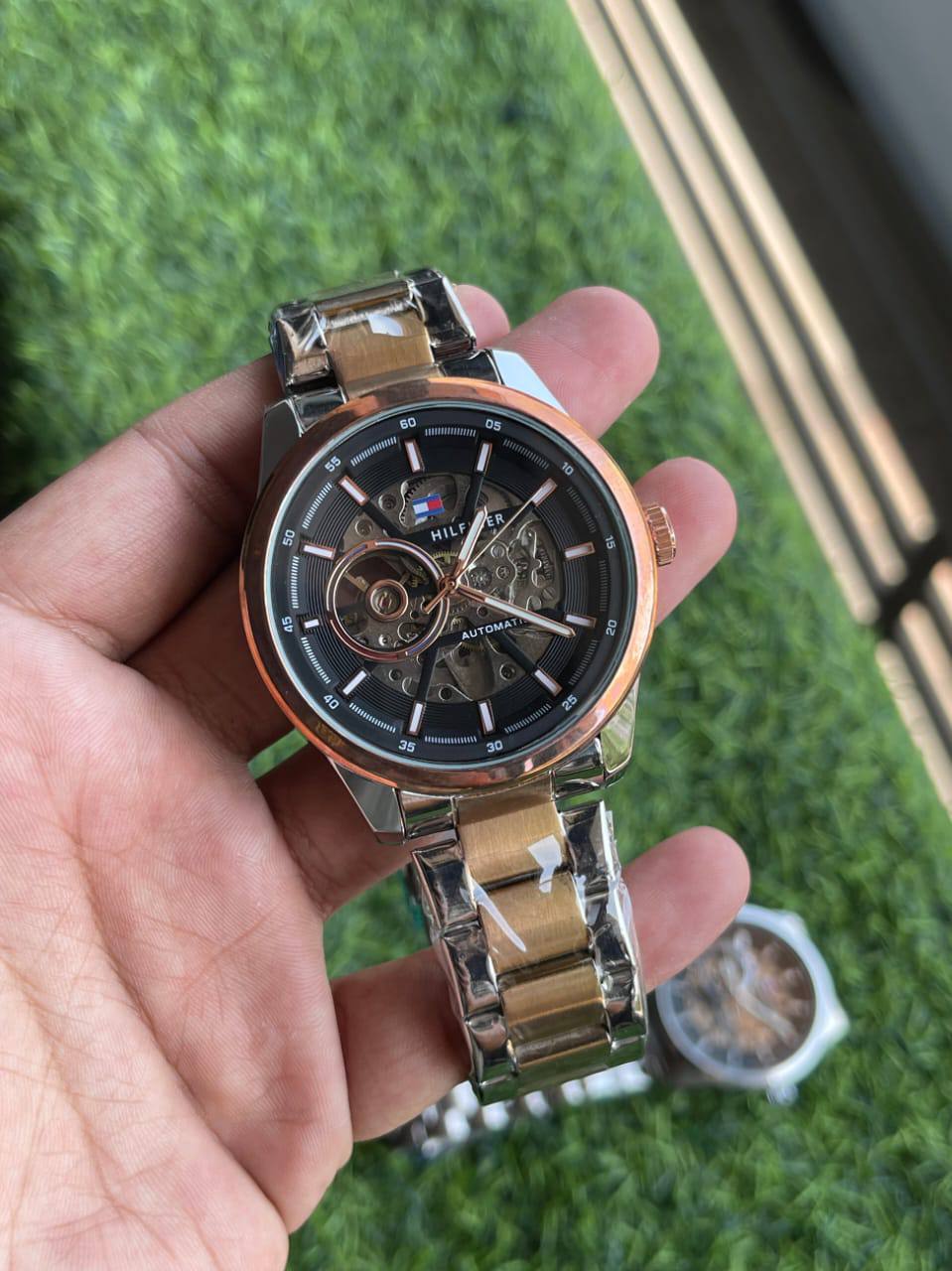 Tu-tone Automatic Watch