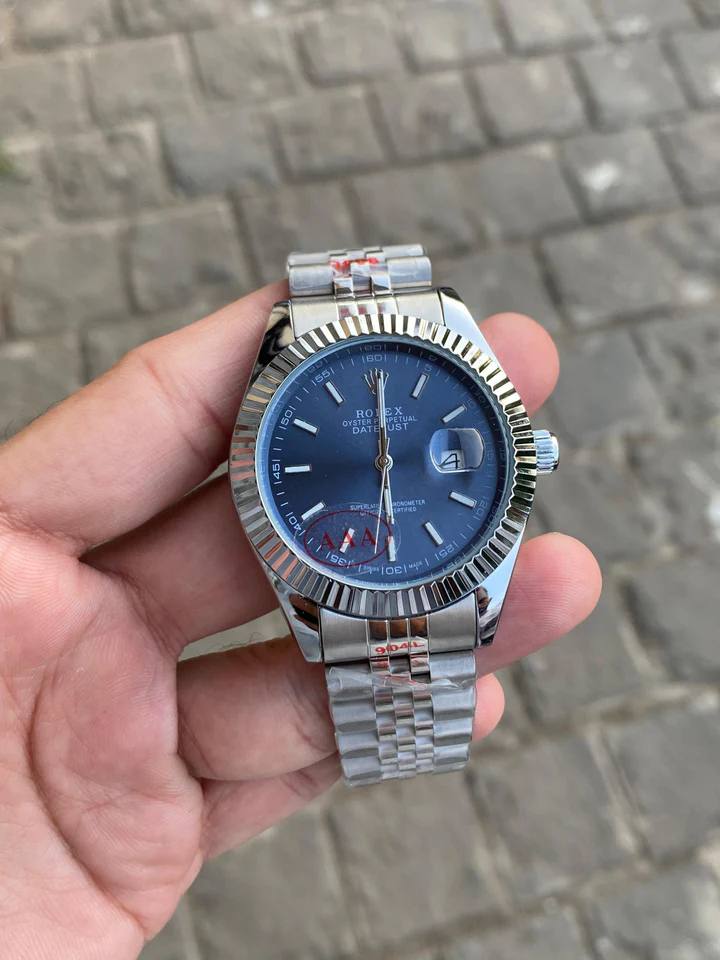 Silver Blue Celebrity Edition watch RW0321