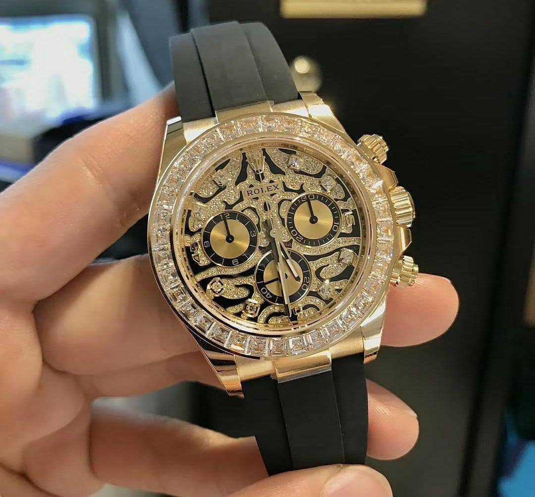 Tiger Edition gold Black watch RW04697