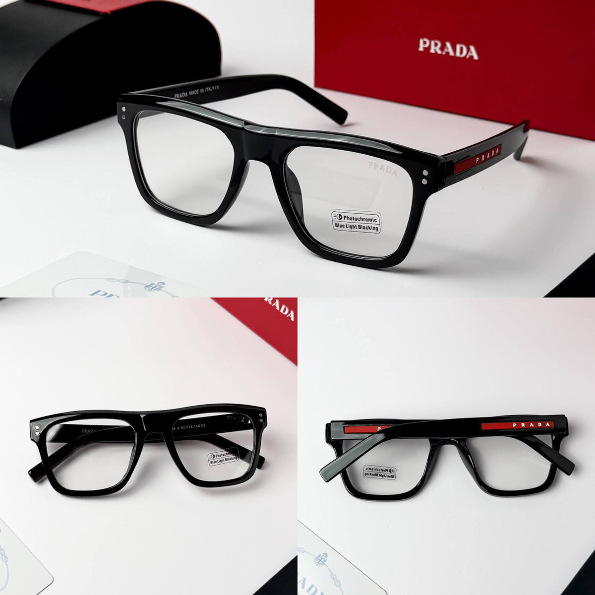 Black Transparent 3835 Luxury Frame