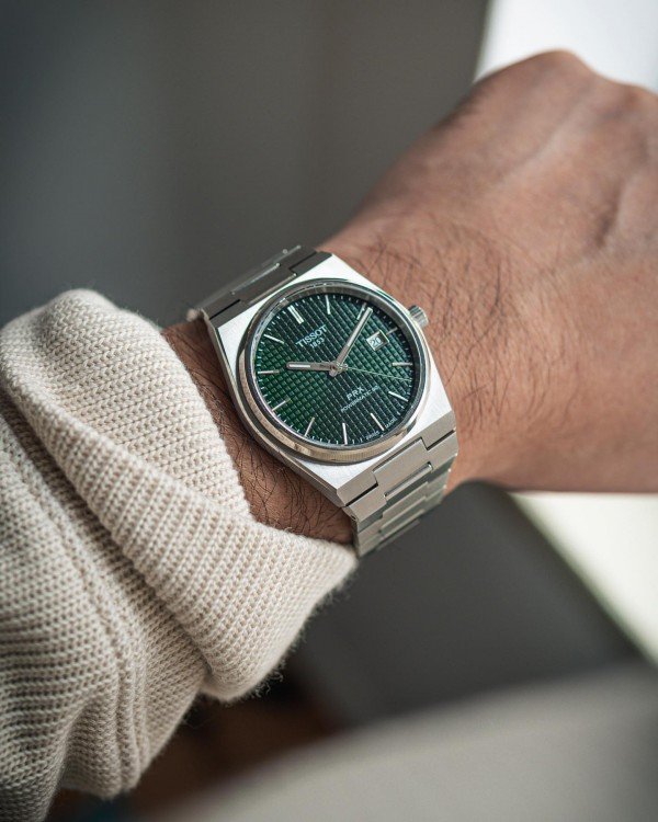 TISSOT PRX POWER METRIC TOP PRIMIUM QUILTY WATCH