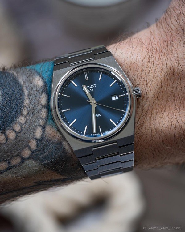 TISSOT PRX POWER METRIC TOP PRIMIUM QUILTY WATCH