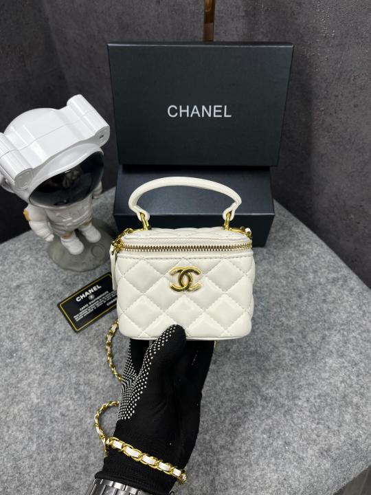 Chanel_Mini Lambskin 75763-1 White(LB)