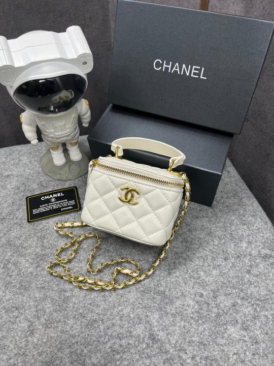 Chanel_Mini Lambskin 75763-1 White(LB)
