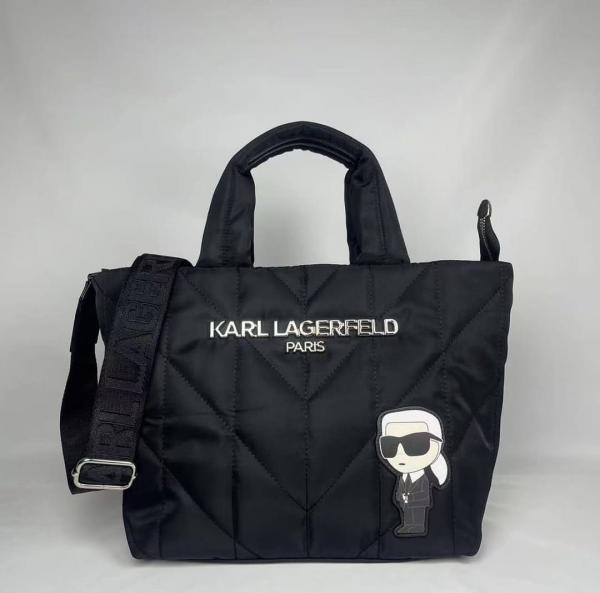 Karl lagerfeld voyage totebag with shoulderbelt(BS)
