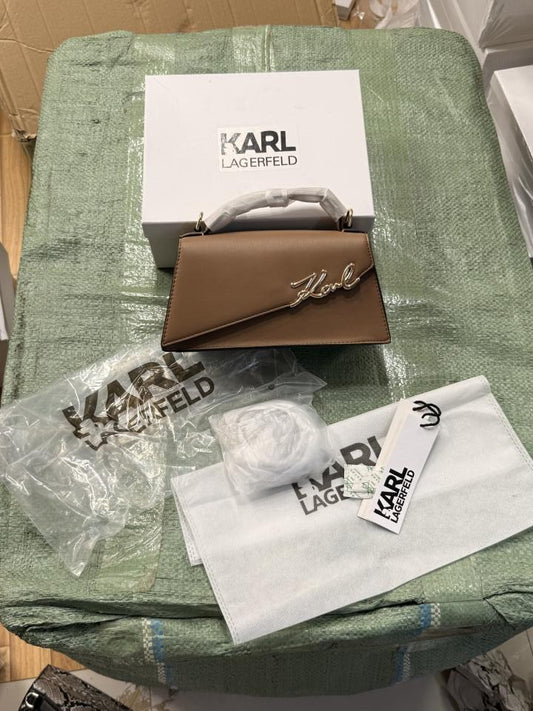 Karl lagerfeld ksignature slim crossbody bag(BS)