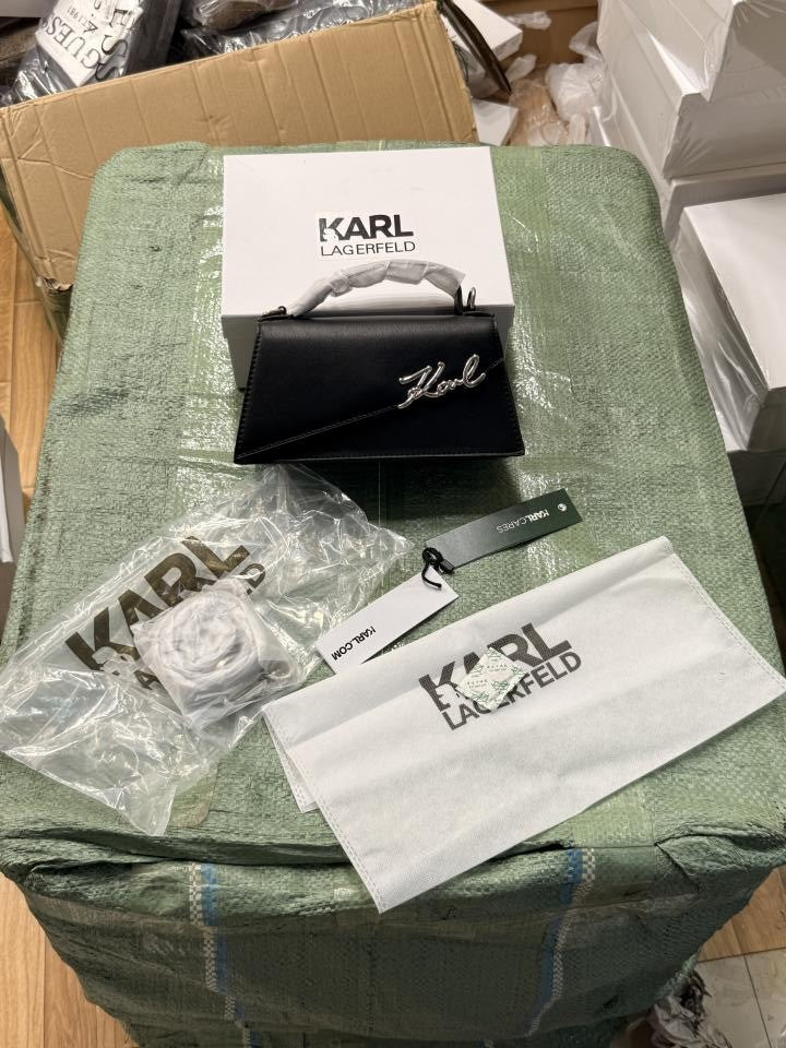 Karl lagerfeld ksignature slim crossbody bag(BS)