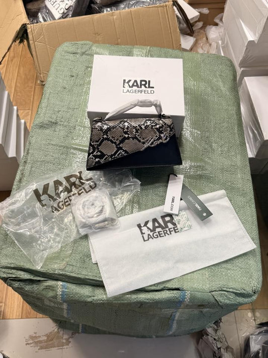 Karl lagerfeld ksignature slim crossbody bag(BS)