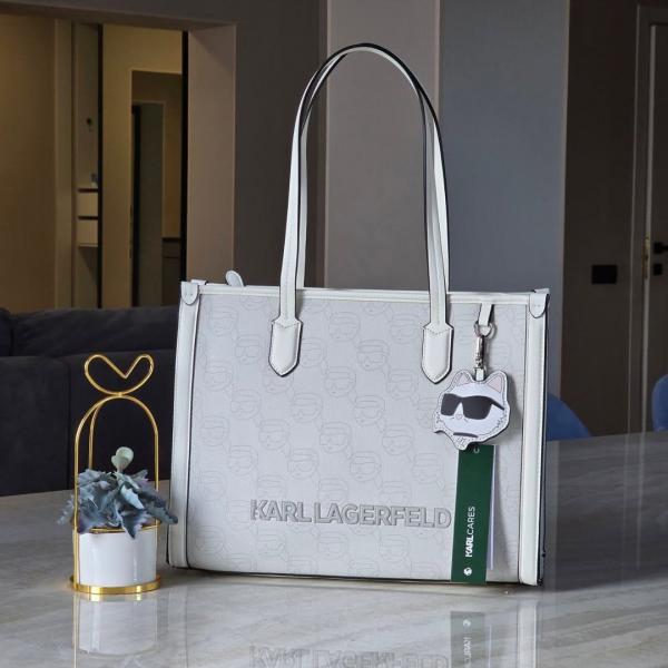 Karl_lagerfeld textured ikon large structured totebag(BS)