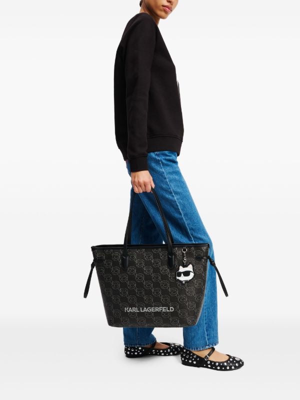Karl_lagerfeld ikon large monogram totebag(BS)