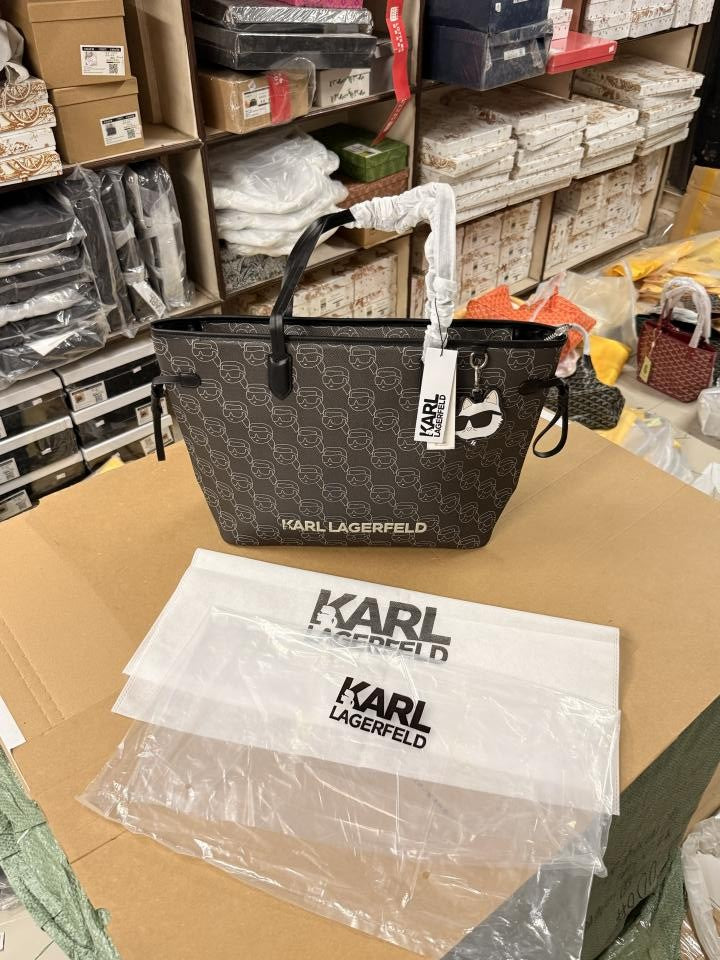 Karl_lagerfeld ikon large monogram totebag(BS)