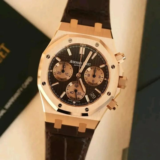 Audemars pigeu_t royal oak chronograph Brown