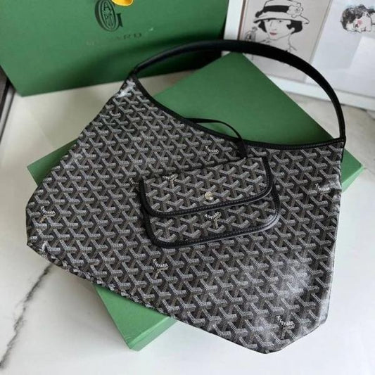 Goyard Boheme Hobo Bag With Dustbag & Small Pouch 274(BS)