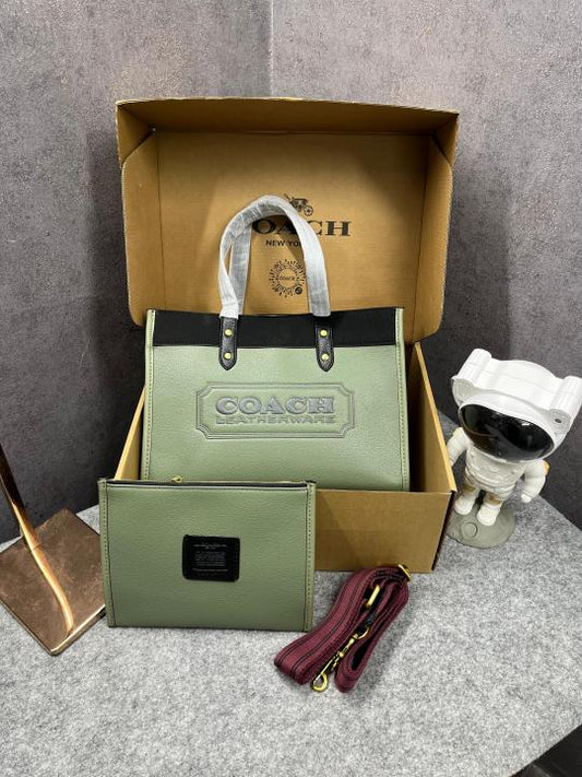 Coach Field Tote 30 Authenic Black(LB)