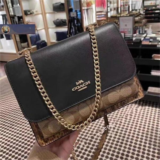 Coach_klare_crossbody bag black With OG Box(BS)