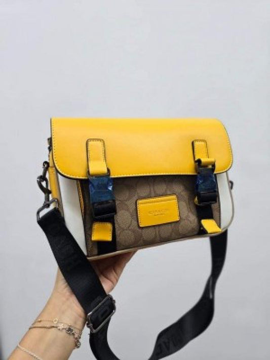Coach_Track_Crossbody_In_Signature_Canvas_With_Dust_Bag_1680_White_Yellow(LB)