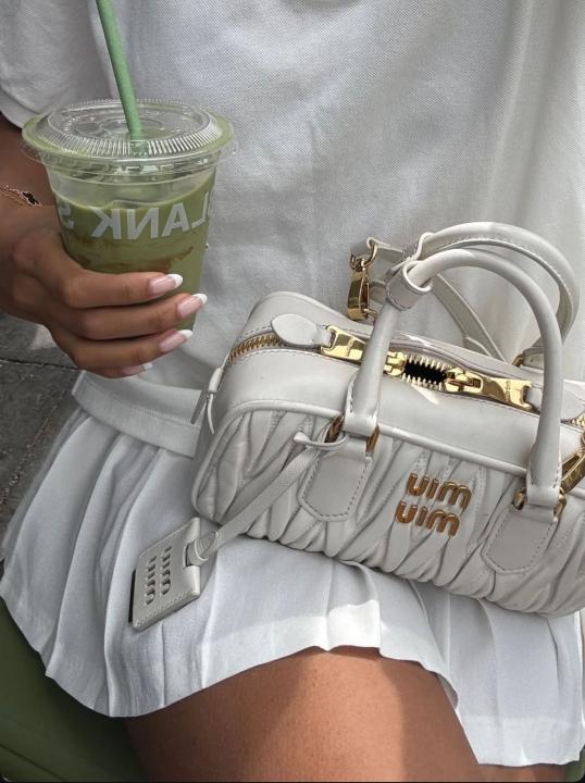 Miu Miu Arcadie White Medium(BU)