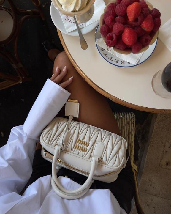 Miu Miu Arcadie White Medium(BU)