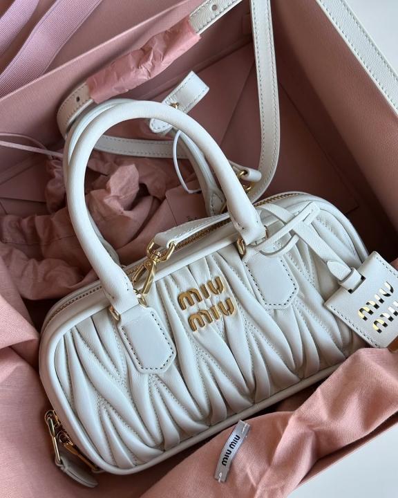 Miu Miu Arcadie White Medium(BU)