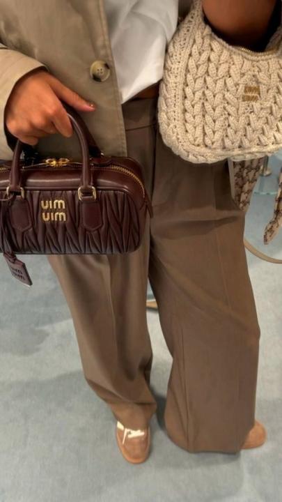 Miu Miu Arcadie White Medium(BU)