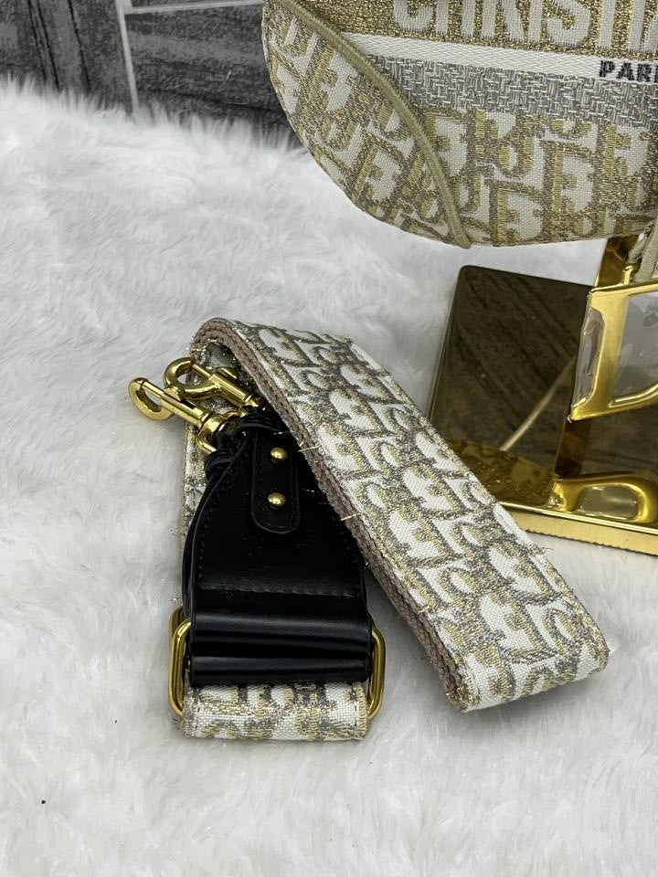 Dior_Saddle Golden With DustCover(B4)