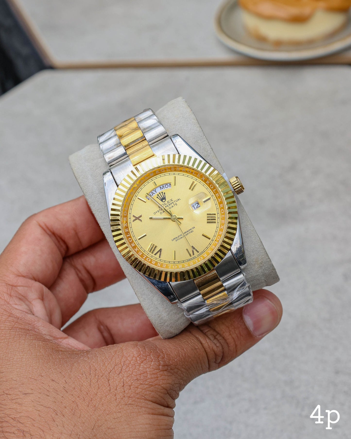 Day-Date Silver Gold