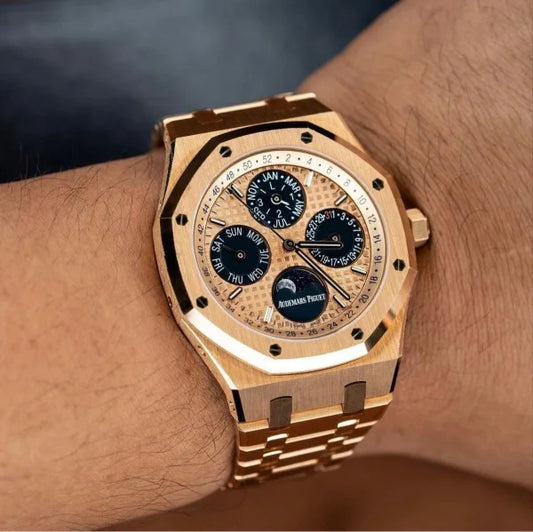 Audemars Piguet Royal Oak Perpatual Calendar Rose Gold 41MM – Limited Edition