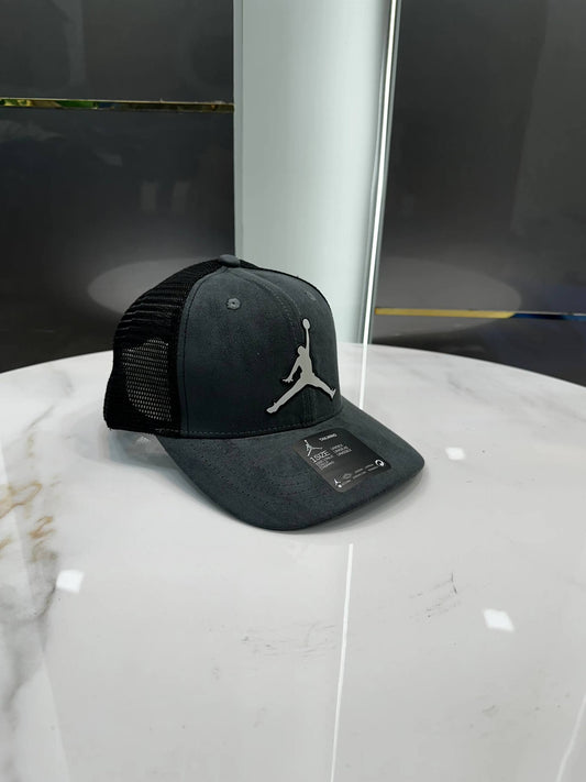 Jordann Grey Suede Premium Imported Cap