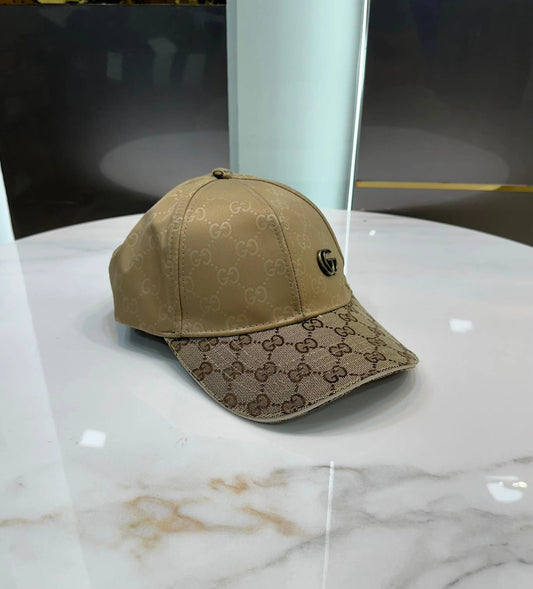 Guccii Dark Beige Premium Imported Cap