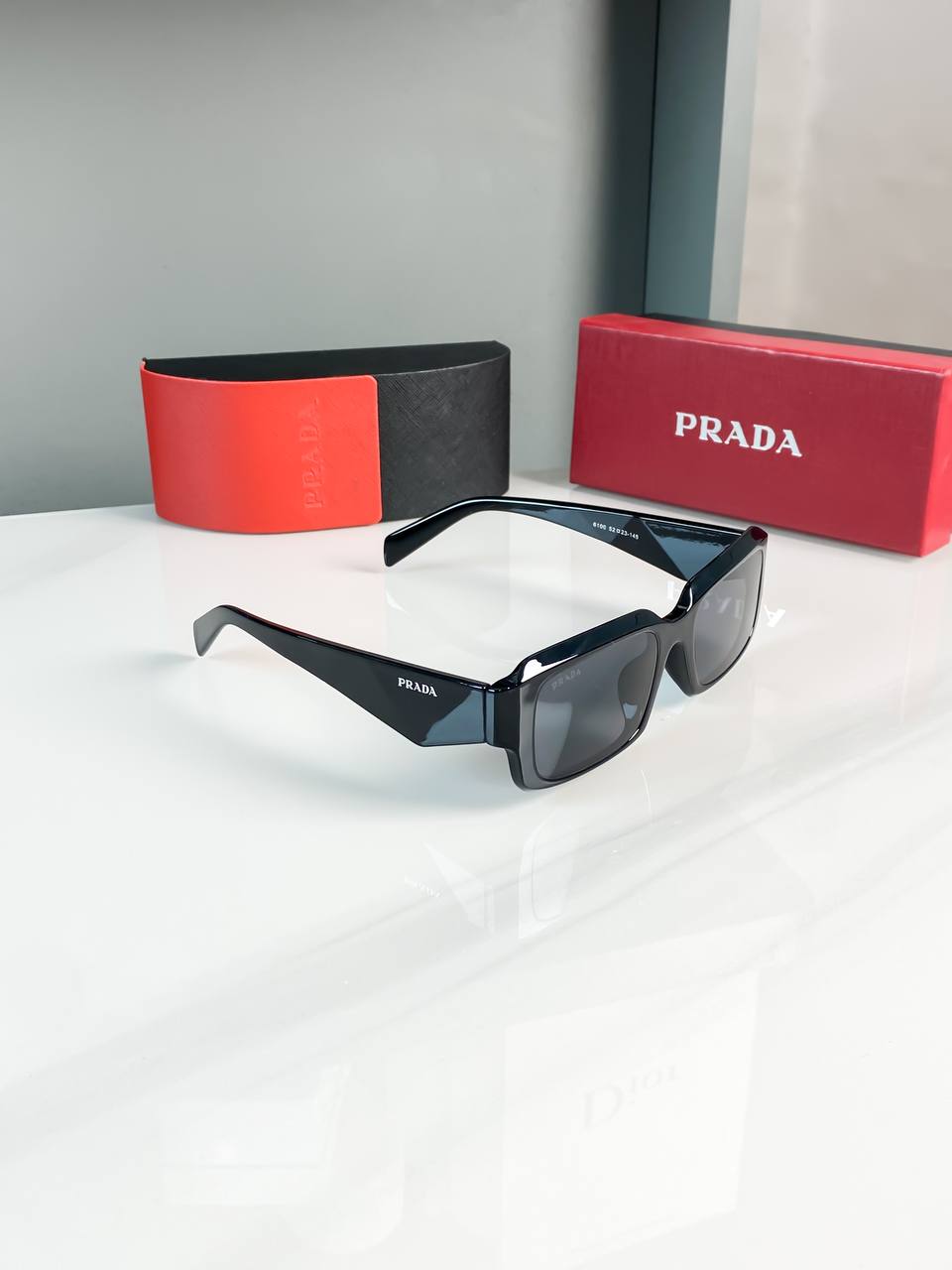 Prada Full Black With Original Box