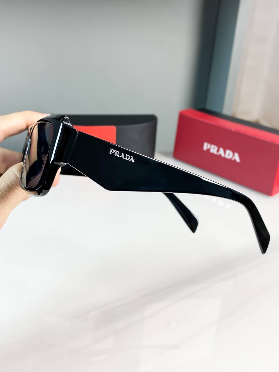 Prada Full Black With Original Box