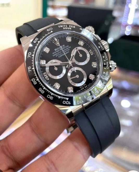 Silver Black Celebrity Edition watch RW0321