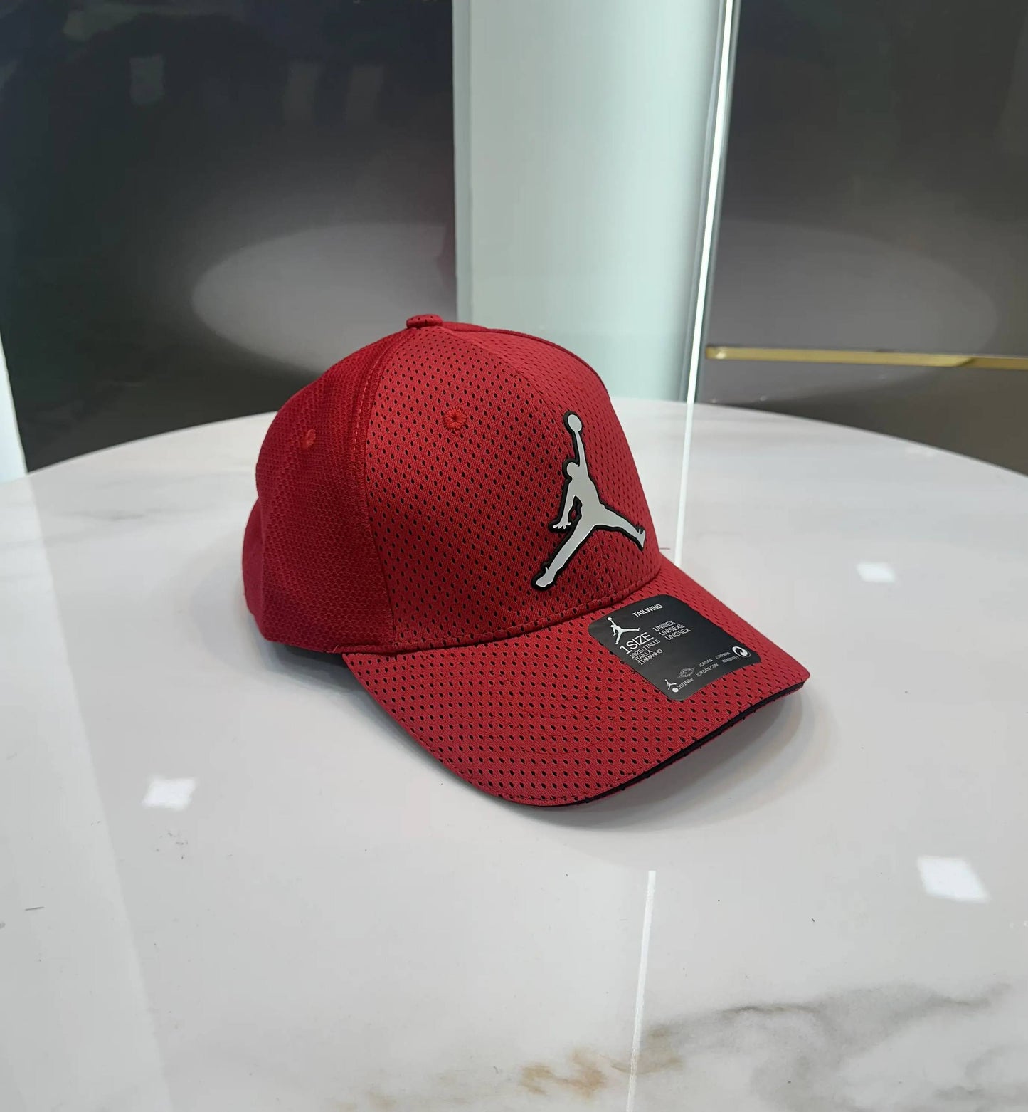 Jordann Red Premium Imported Cap