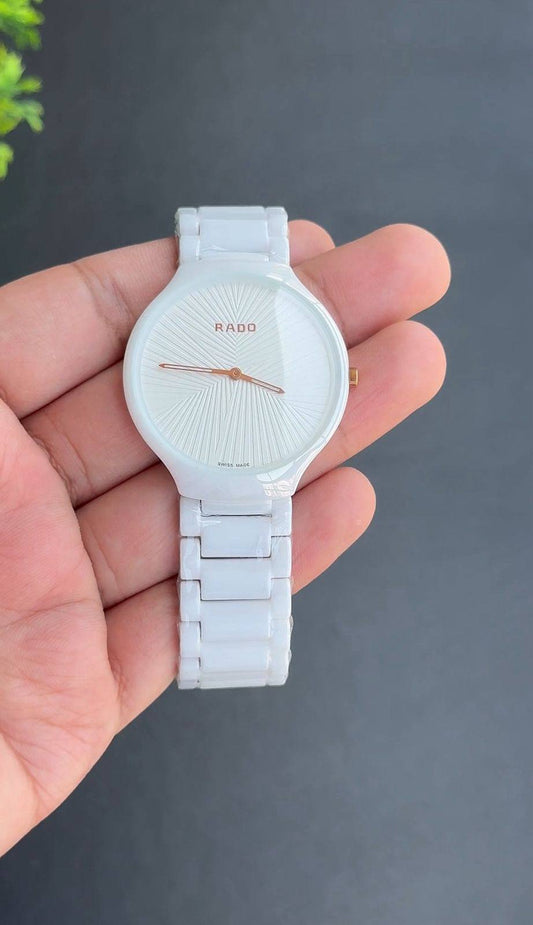 Ceramic White True Thinline Watch