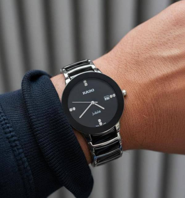 Jubilee Ceramic Black Watch